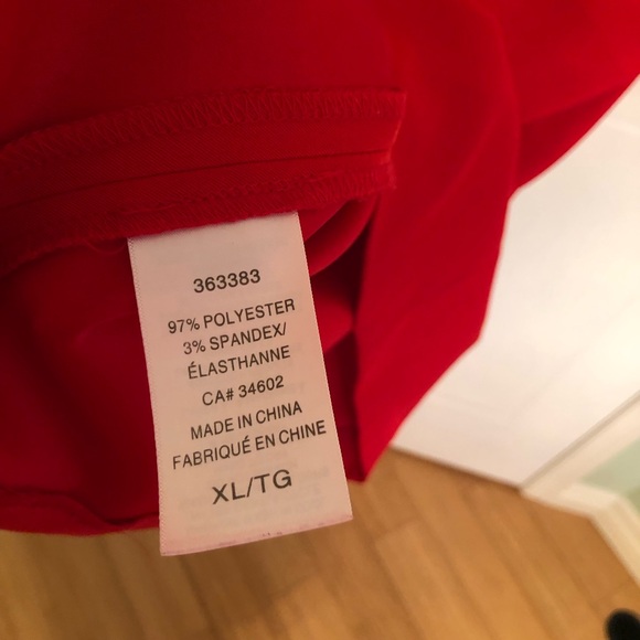 SHEATH DRESS MARIO SERRANI ITALY DRESS Elegant Red Sleeveless Dress - Picture 9 of 11